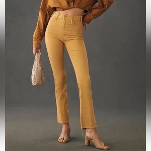 MOTHER The Hustler High-Rise Ankle Fray Jeans Size 27 - like New